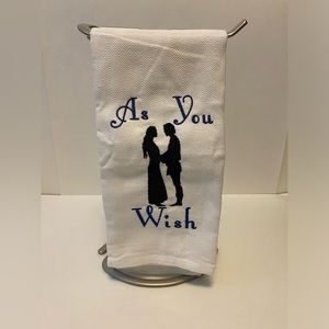 Princess Bride As You Wish Towel Buttercup Westley